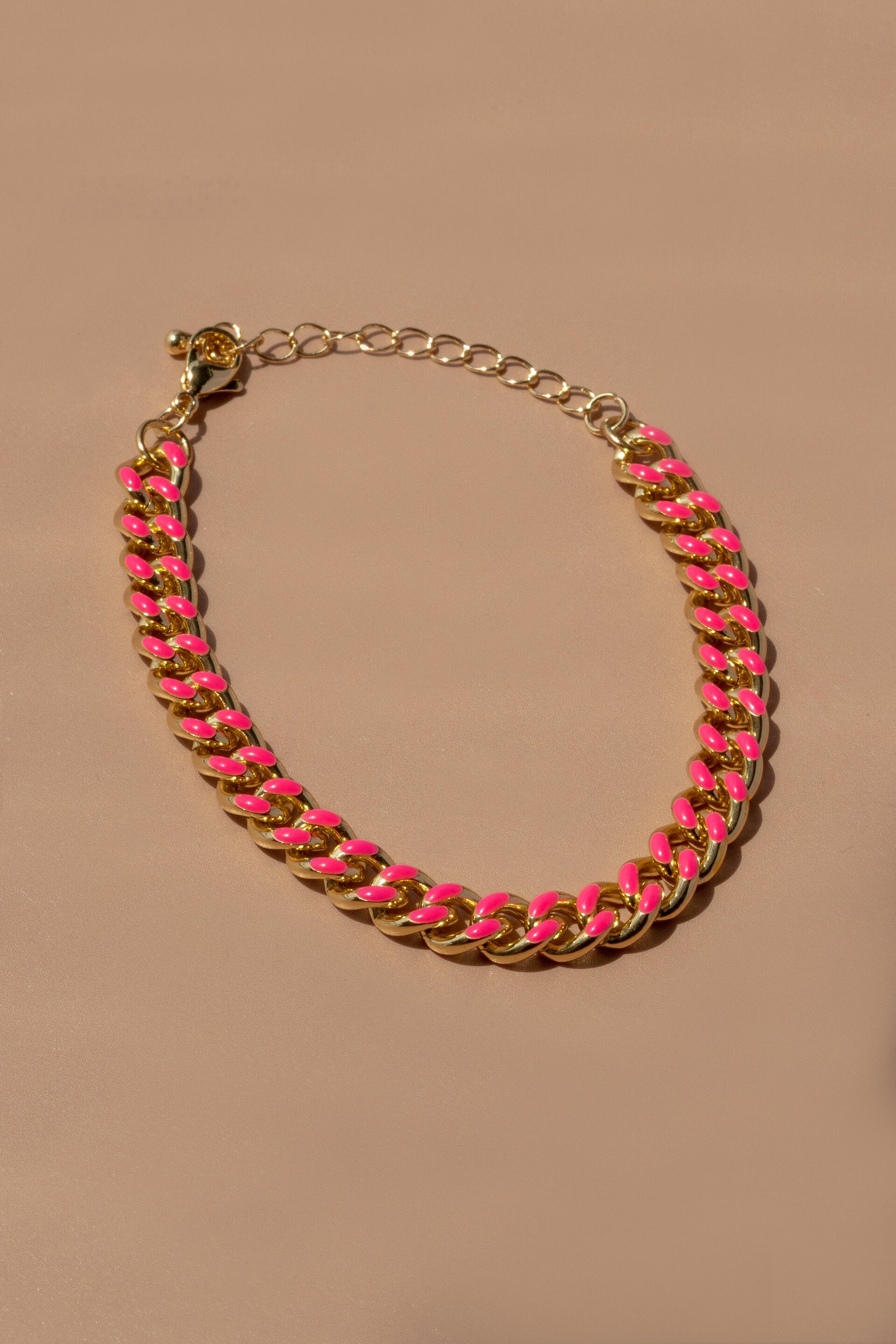 Enamel Chain Bracelet