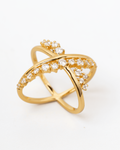 Splatter Studded X Ring