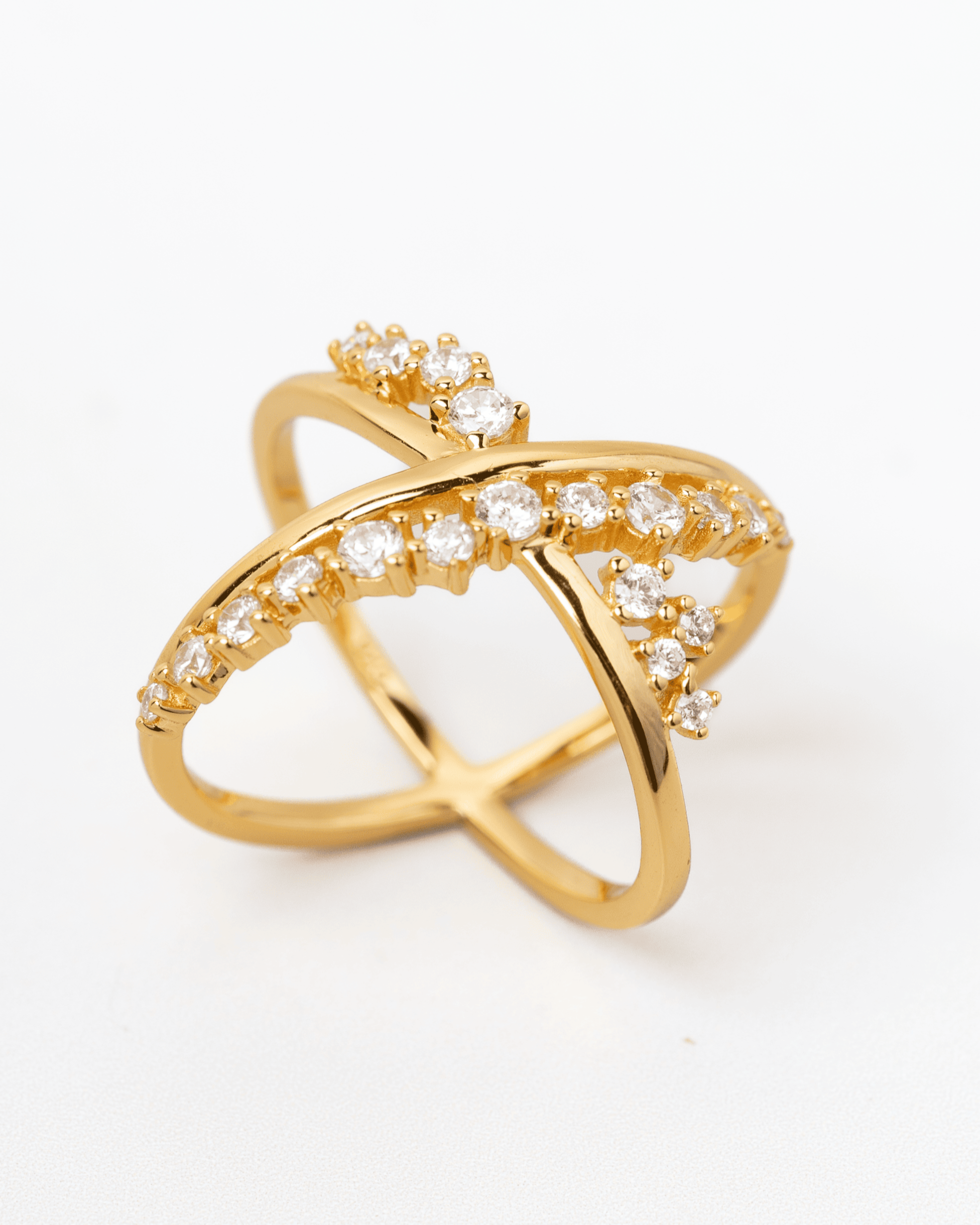 Splatter Studded X Ring