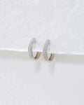 The Super Shimmer Diamond Hoops (16.5mm)