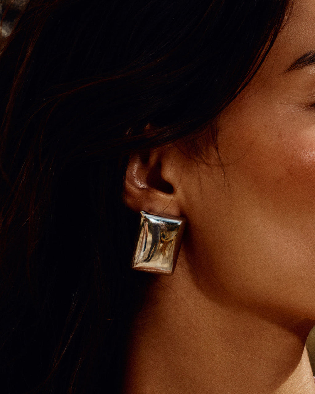 The Biarritz Studs- Silver