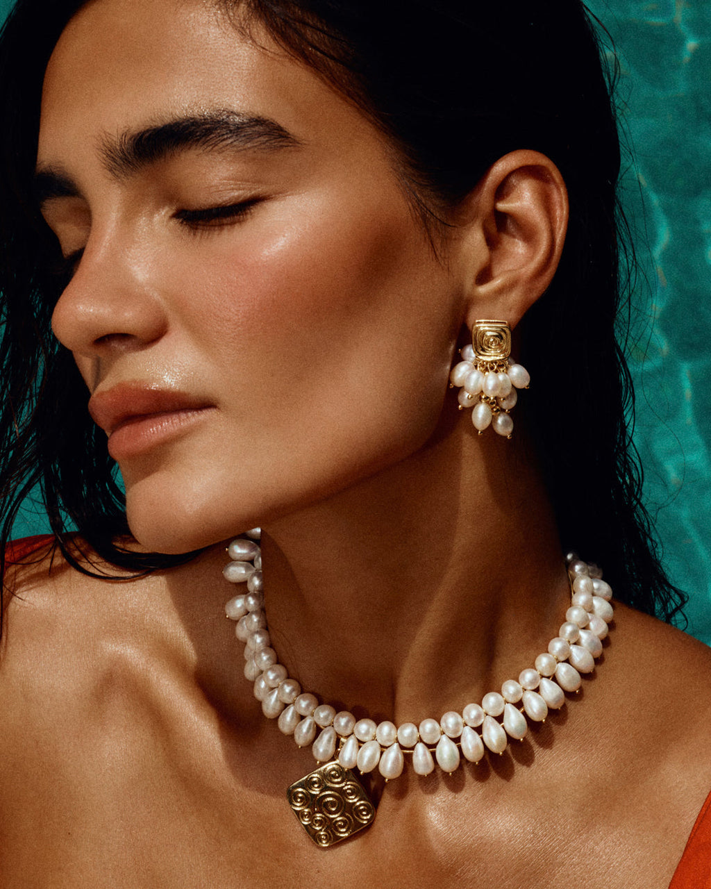 The Mallorca Pearl Statement Necklace