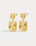 The Seychelles Statement Earrings- Gold