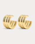 The Canyon Hoops-Gold
