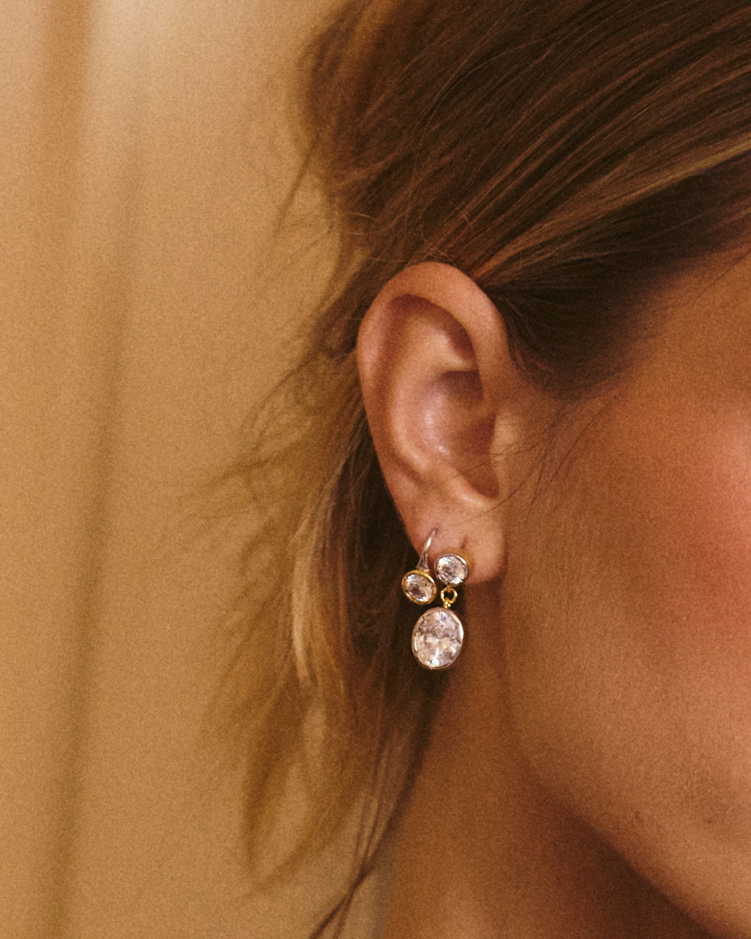 The Marais Hook Earring- Silver (Ships Mid July)