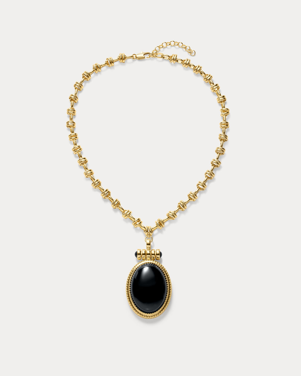 The Midnight Mesa Pendant Necklace-Gold