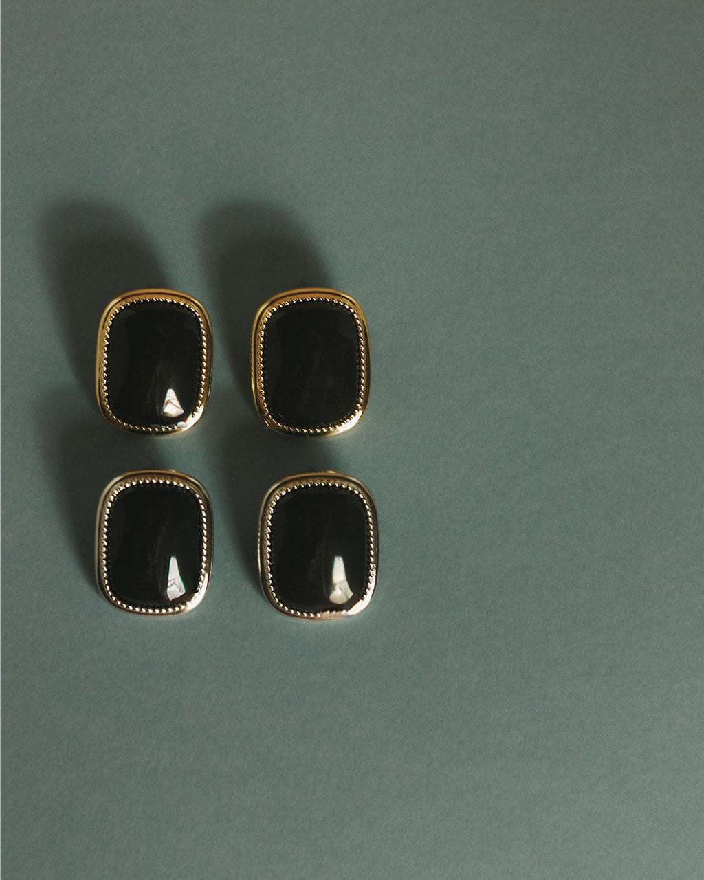 The Midnight Mesa Statement Studs-Silver