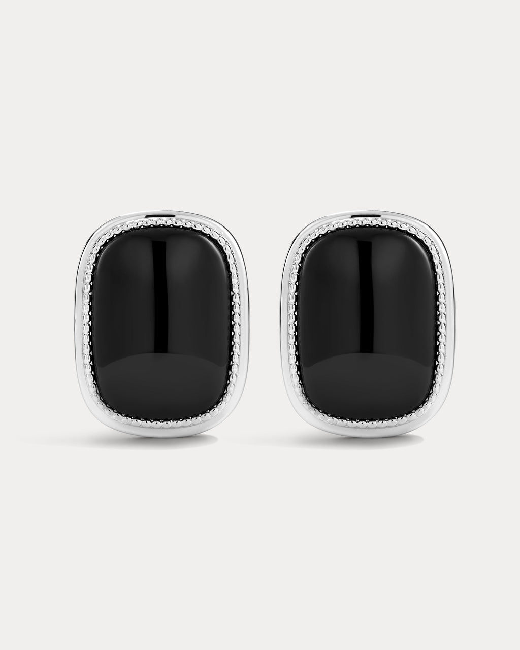 The Midnight Mesa Statement Studs-Silver