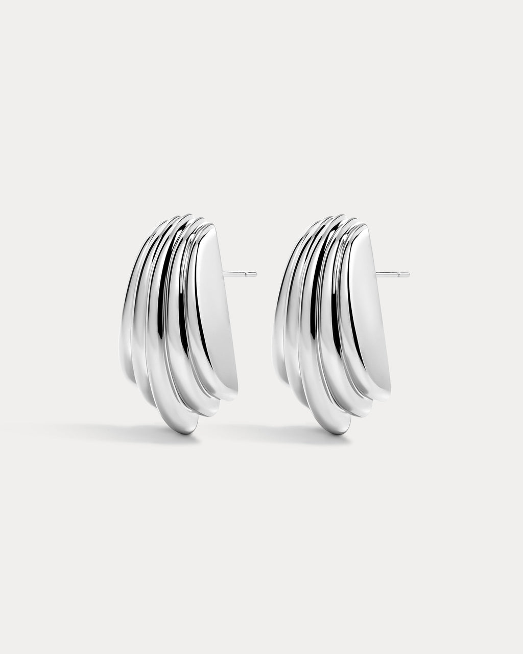 The Sundown Statement Studs- Silver