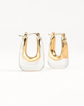 See Through Hoops Gold