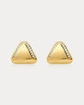 The Pave Shield Studs