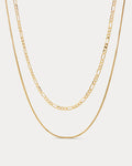 Cecilia Chain Necklace- Gold (Ships Early July)