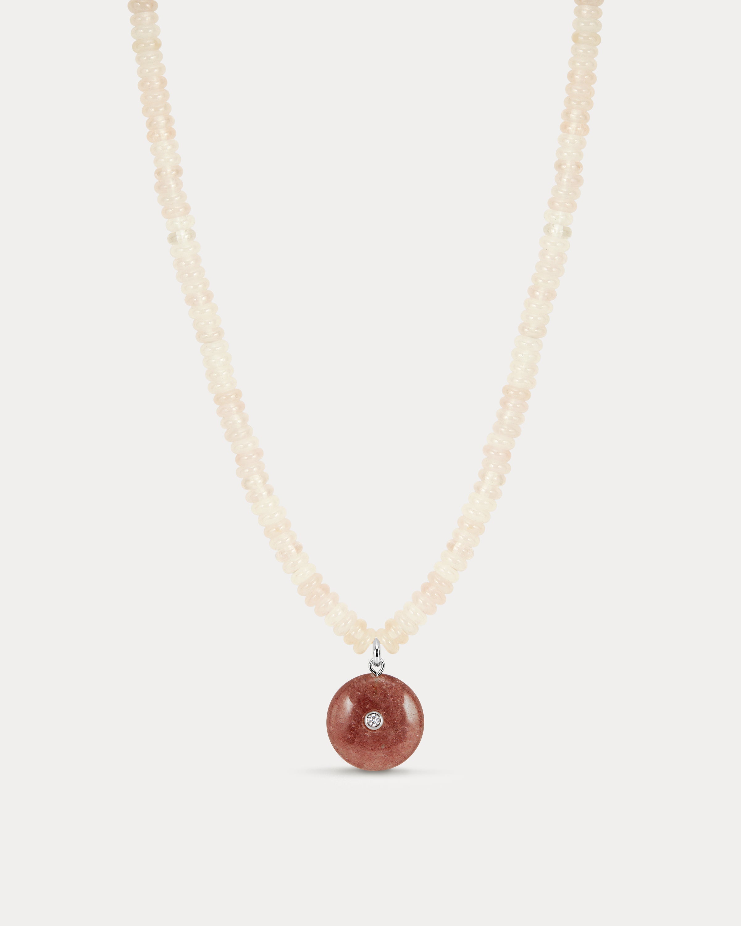 The Côte d'Azur Pendant Necklace- Silver