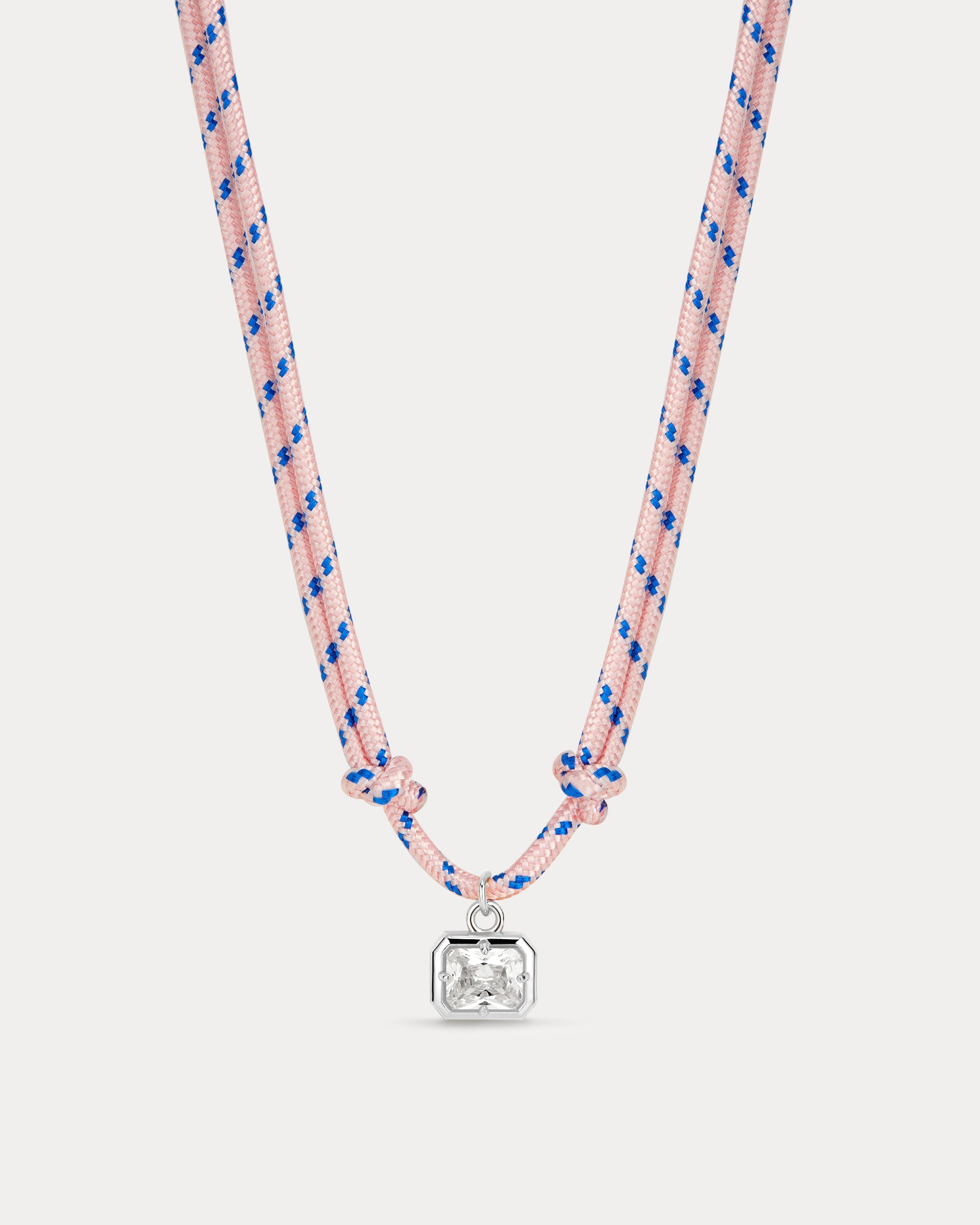 The Playa Paracord Necklace- Silver