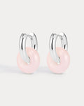 The Rio Washer Hoops- Silver