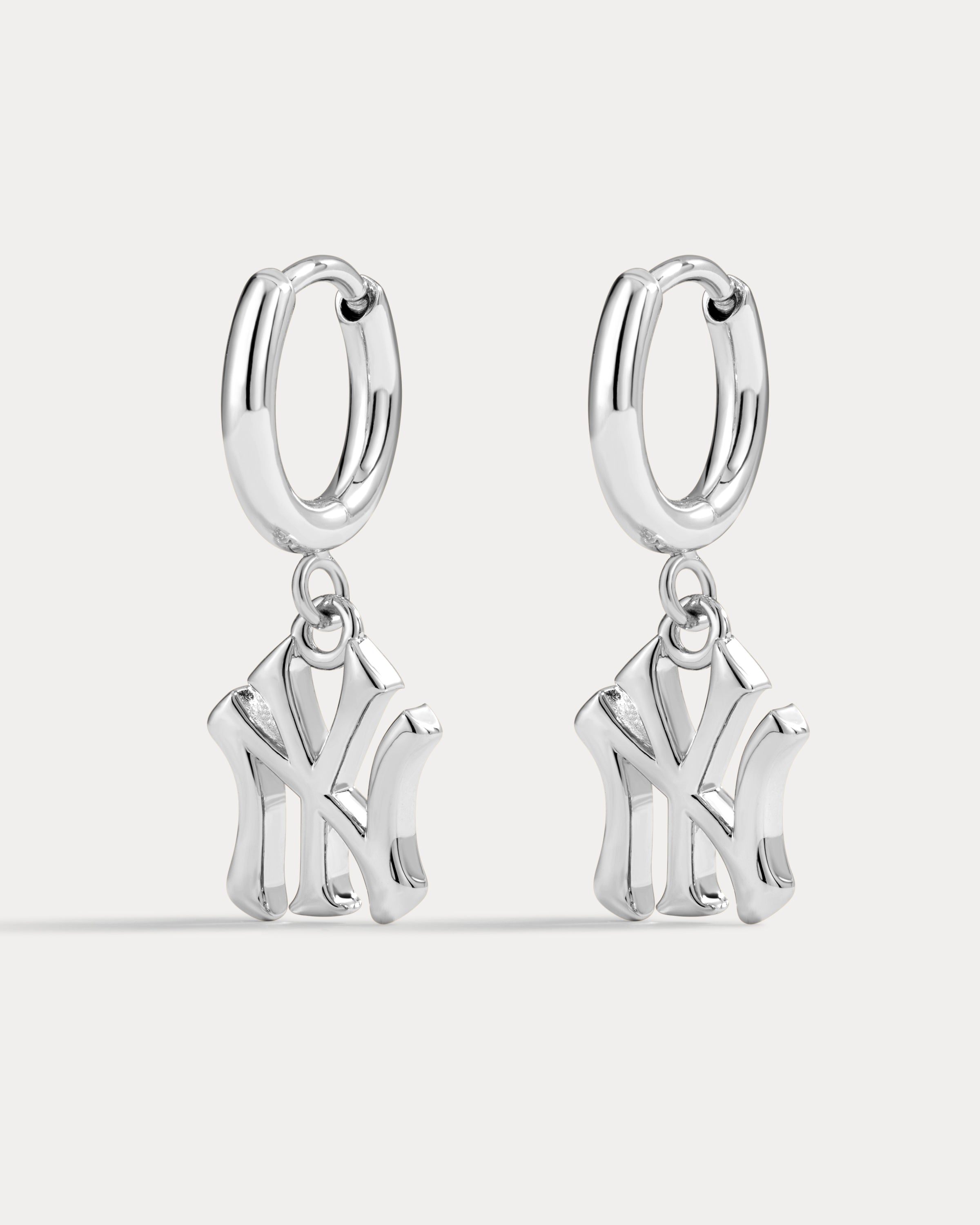 The MLB Logo Charm Hoops